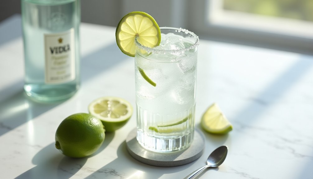crisp and refreshing cocktail