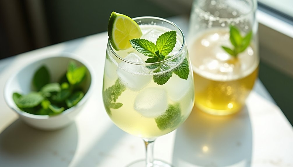 elderflower prosecco drink recipe