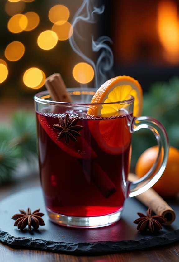 festive spiced mulled wine recipe