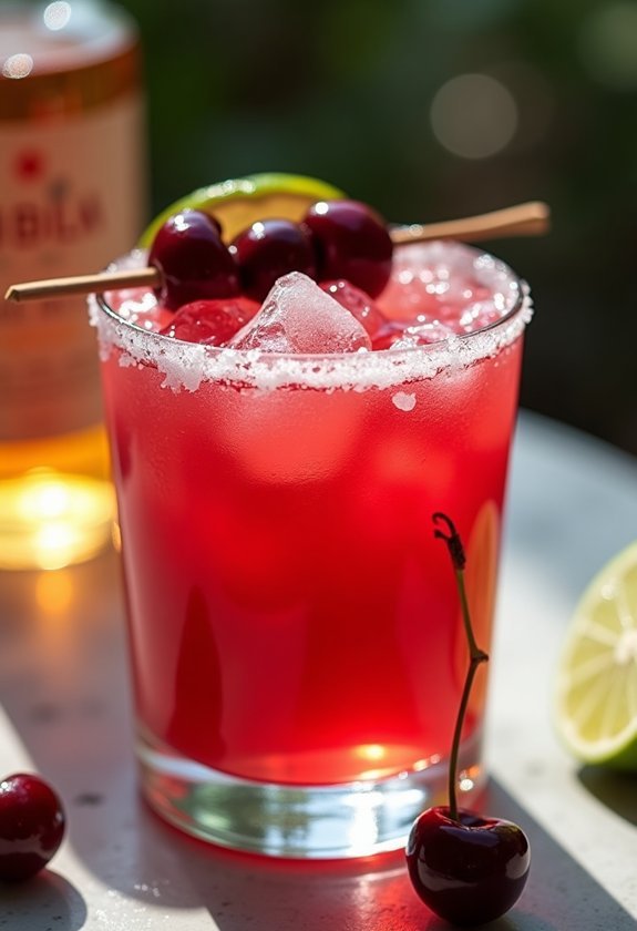 frosty cherry margarita recipe
