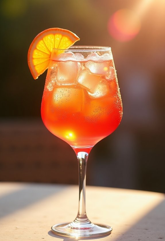 perfectly crafted aperol spritz
