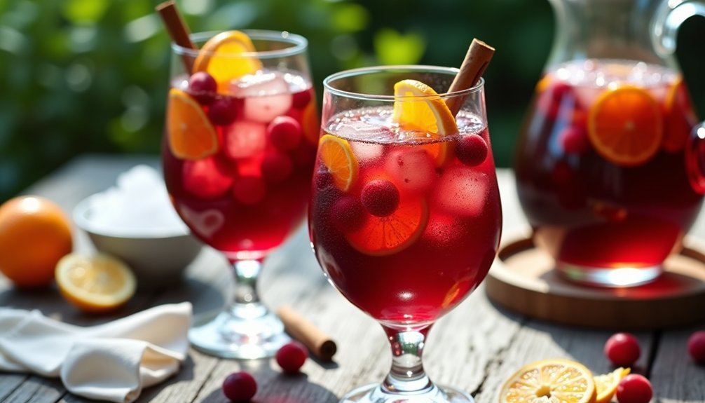 refreshing spanish red sangria
