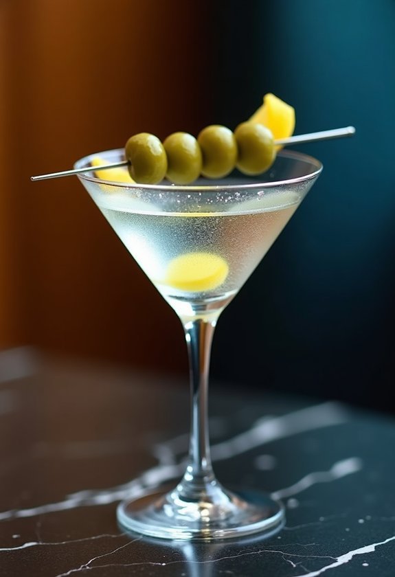 stirred chilled garnished perfection