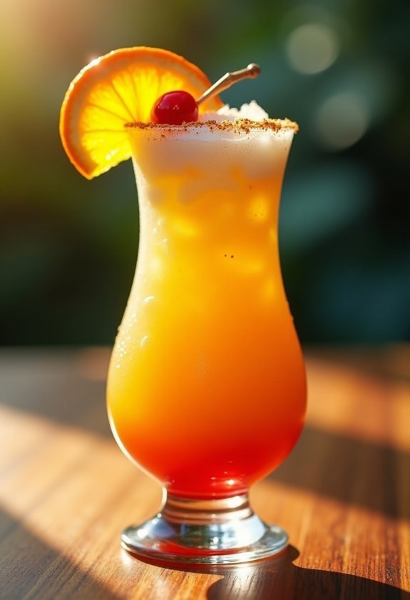 tropical cocktail mixing guide