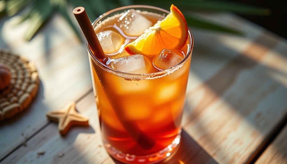 tropical rum cocktail recipe