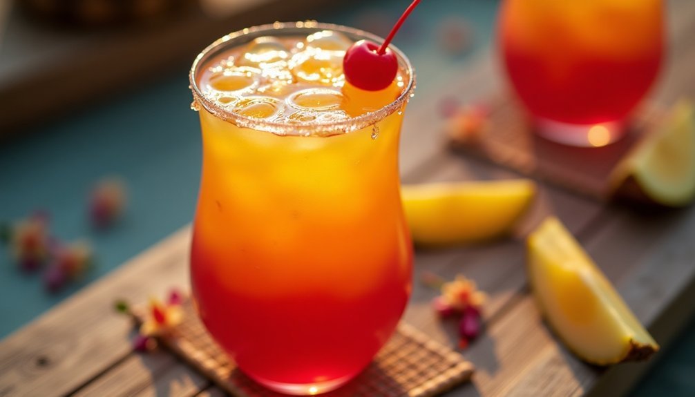 tropical sunset cocktail recipe