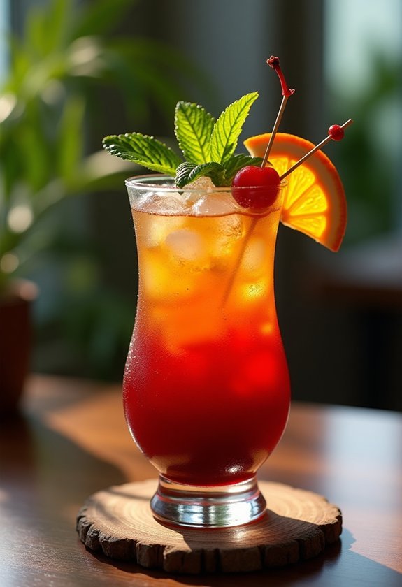 tropical zombie cocktail recipe