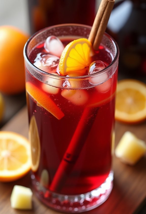 zesty spanish red sangria