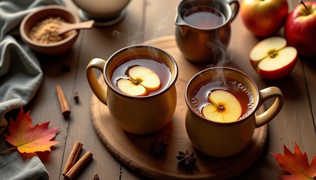 cozy homemade apple cider