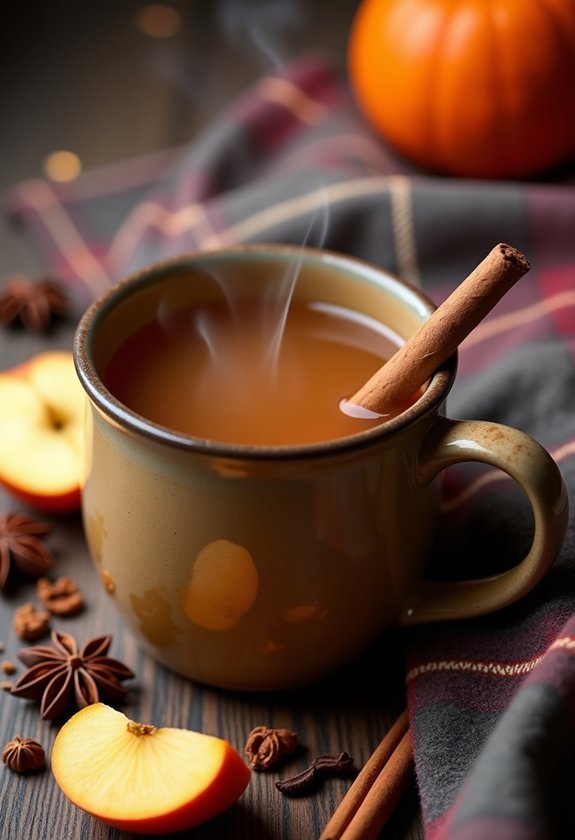 cozy homemade apple cider