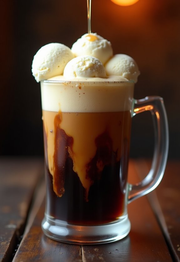 dreamy porter beer float