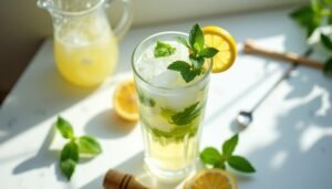 lemon mint mocktail recipe