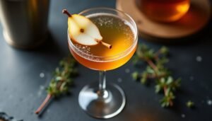 orchard fresh pear cocktail recipe