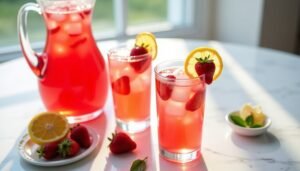 refreshing strawberry lemonade recipe
