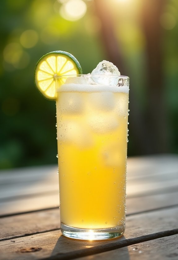 refreshing summer beer cocktail