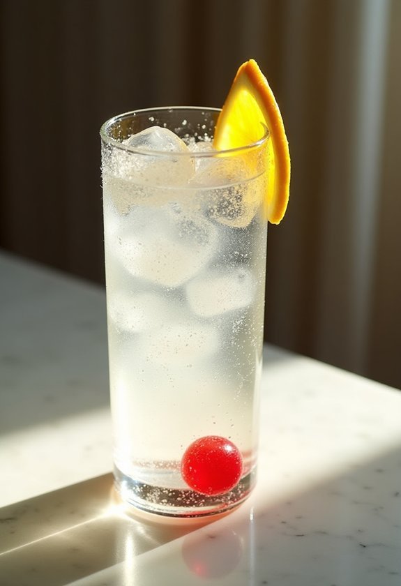 sparkling smirnoff vodka fizz