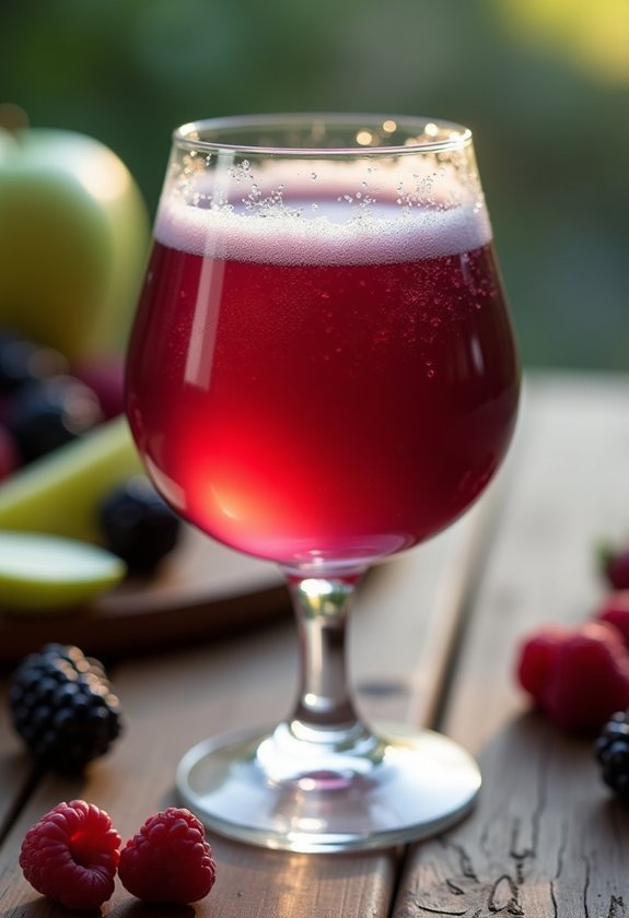 triple berry hard cider