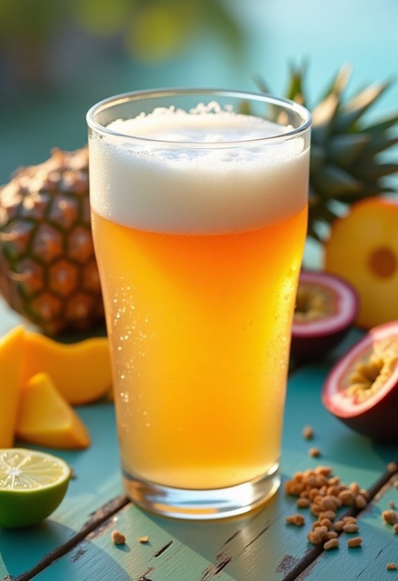 tropical ipa brewing process