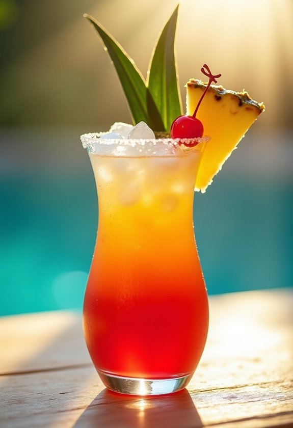 tropical paradise mocktail recipe