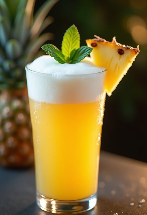 tropical pineapple cooler recipe