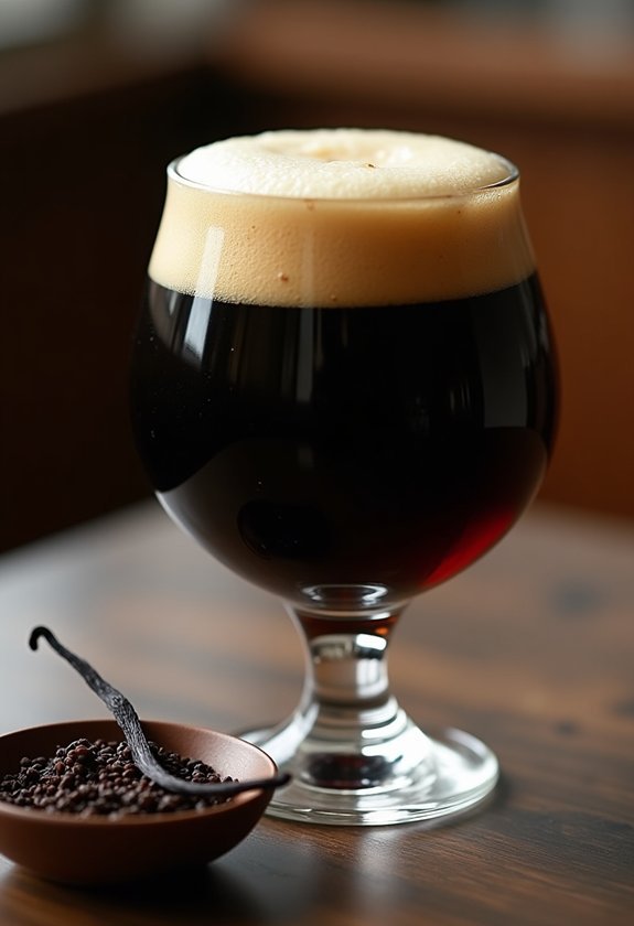 vanilla stout brewing process
