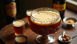 victorian rum beer punch