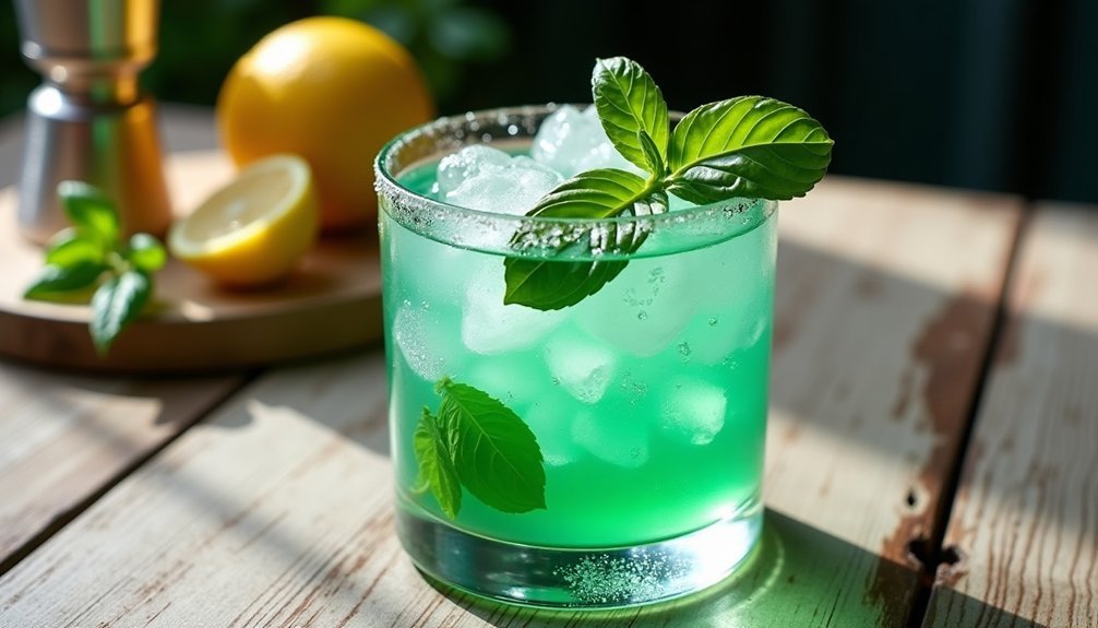 vodka basil cocktail recipe