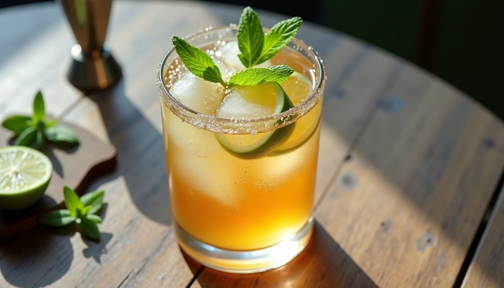 zesty vodka ginger lime refresher