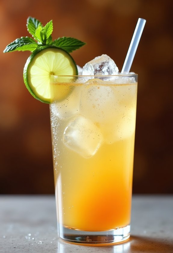 zesty vodka ginger refresher