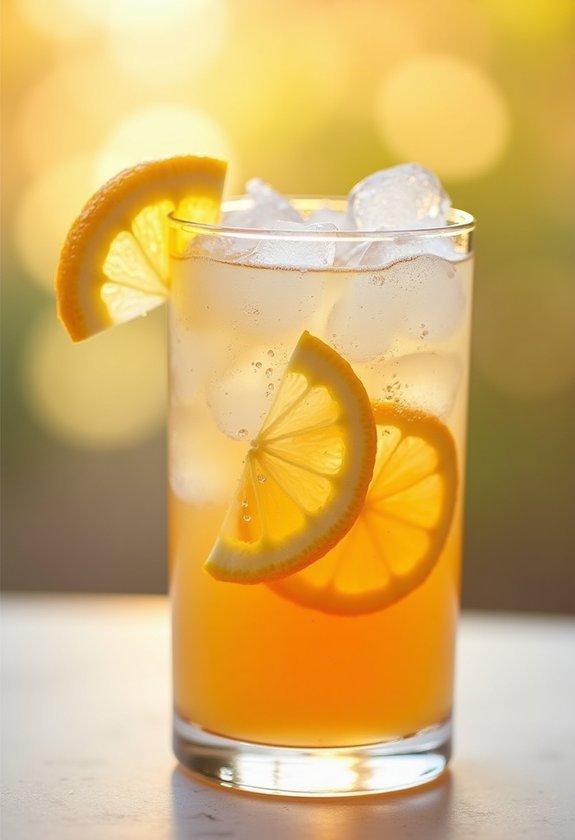 zingy honey lemon ginger beer
